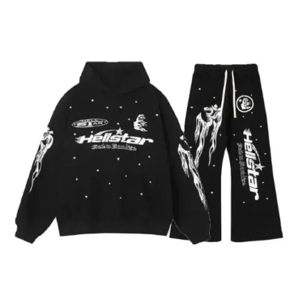 Black Hellstar Tracksuit | Premium Streetwear Outfit USA