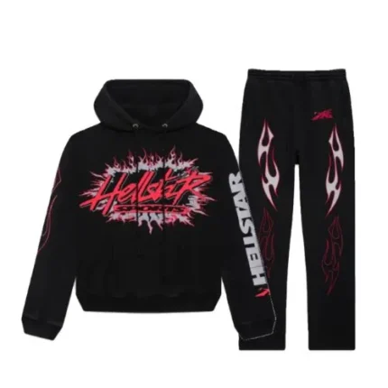 Hellstar Black Sports Tracksuit | Premium Streetwear USA