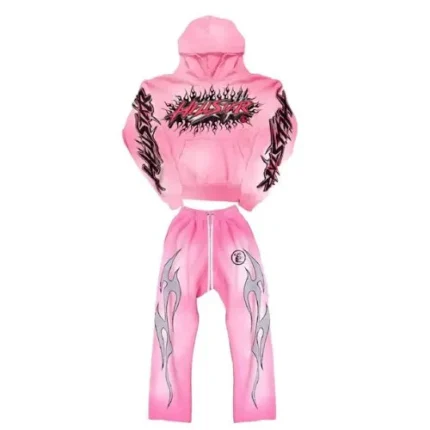 Hellstar Brainwashed Pink Tracksuit | Premium Streetwear USA