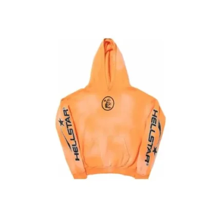 Hellstar Fire Orange Hoodie – Bold Limited Edition Streetwear
