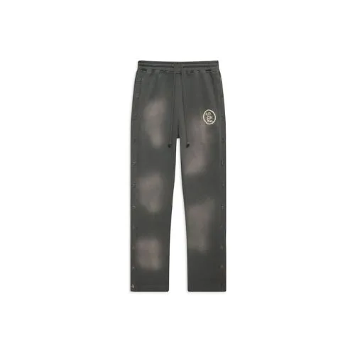 Hellstar Mirror Faced Grey Sweatpants Sleek Streetwear Style Hellstar Mirror Faced Grey Sweatpants Sleek Streetwear Style