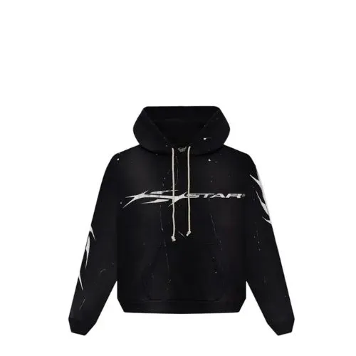 Hellstar Hoodie Black Classic Streetwear Style Hellstar Hoodie Black Classic Streetwear Style