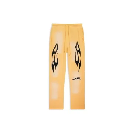 Hellstar Sports Yellow Sweatpants Bold Streetwear Essential