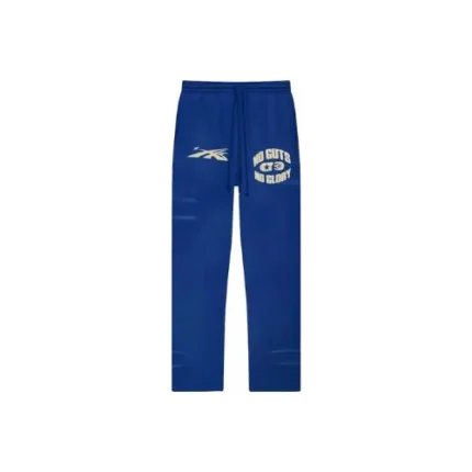 Hellstar No Guts No Glory Blue Sweatpants Streetwear Essential