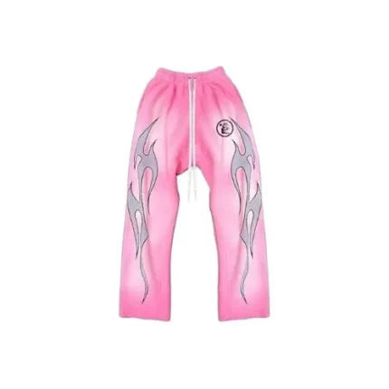 Pink Hellstar Sweatpants Bold Streetwear Comfort