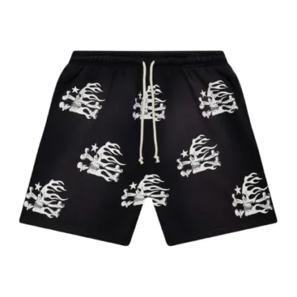 Hellstar Skull Black Shorts Premium Streetwear Essential