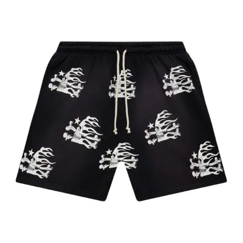Hellstar Skull Black Shorts Premium Streetwear Essential