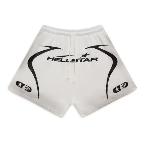 White Hellstar Shorts Limited Edition Streetwear