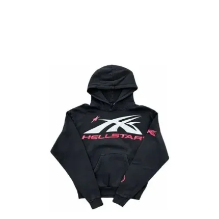 Hellstar Sport Logo Black Hoodie