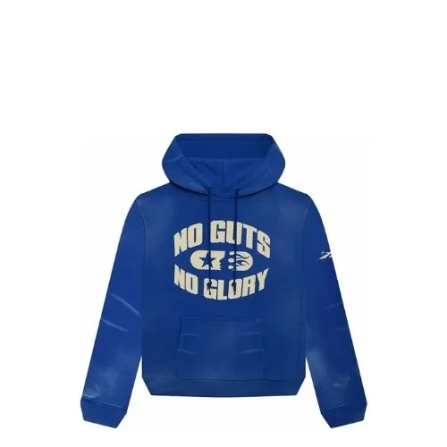 Hellstar Yoga Hoodie (Zip-Up) (6) Hellstar No Guts No Glory! Blue Hoodie